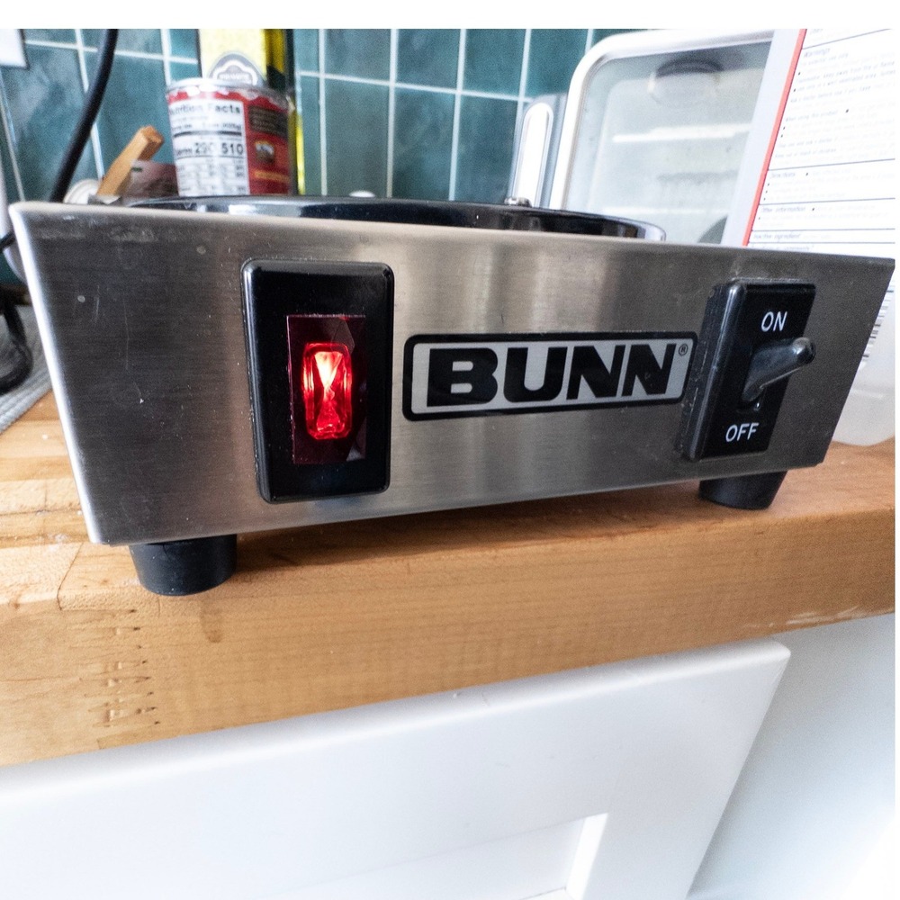 Bunn WX1 Single Burner Coffee Warmer Stainless Steel Tested Commercial